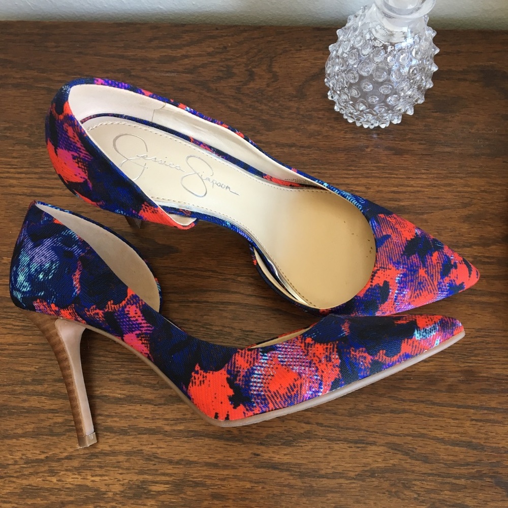NWOT : Gorgeous Jessica Simpson heels - Picture 3 of 5